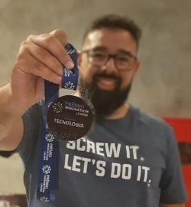 Head de Inovação do Mundo do Cabeleireiro, eleito Líder de Tecnologia Norte/Nordeste 2019 e Corporate Ninja 2019 pelo Cubo Itaú